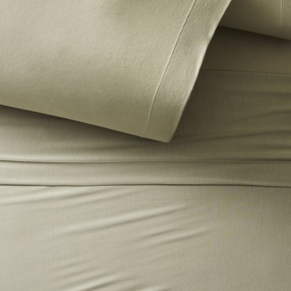 West Elm Silky Tencel Modal King Sheet Set, Retail Price $179.00 USD, Frost Gray - Picture 2 of 16